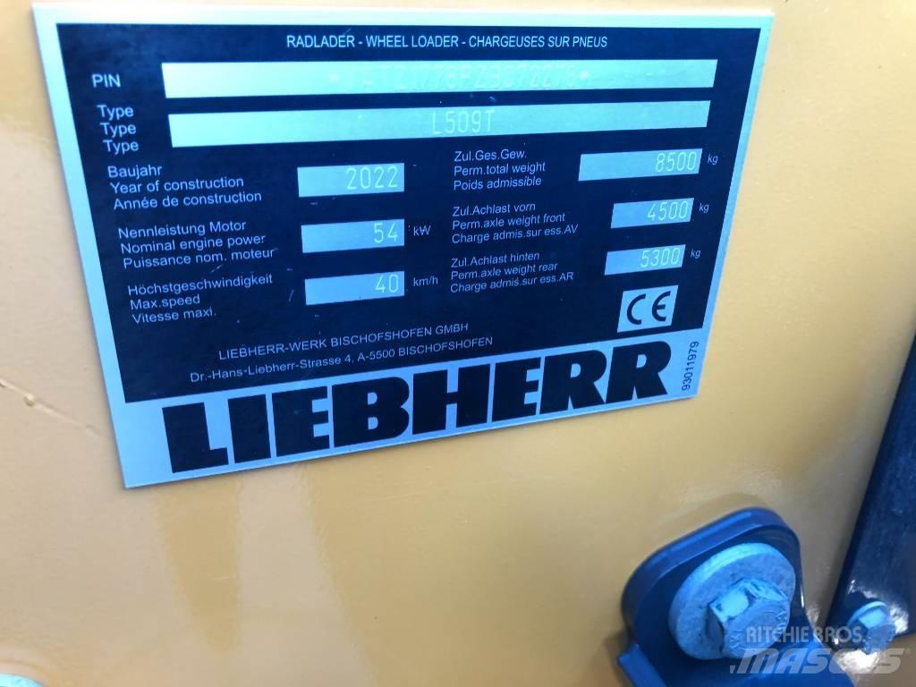 Liebherr L509 Tele Pale gommate telescopiche