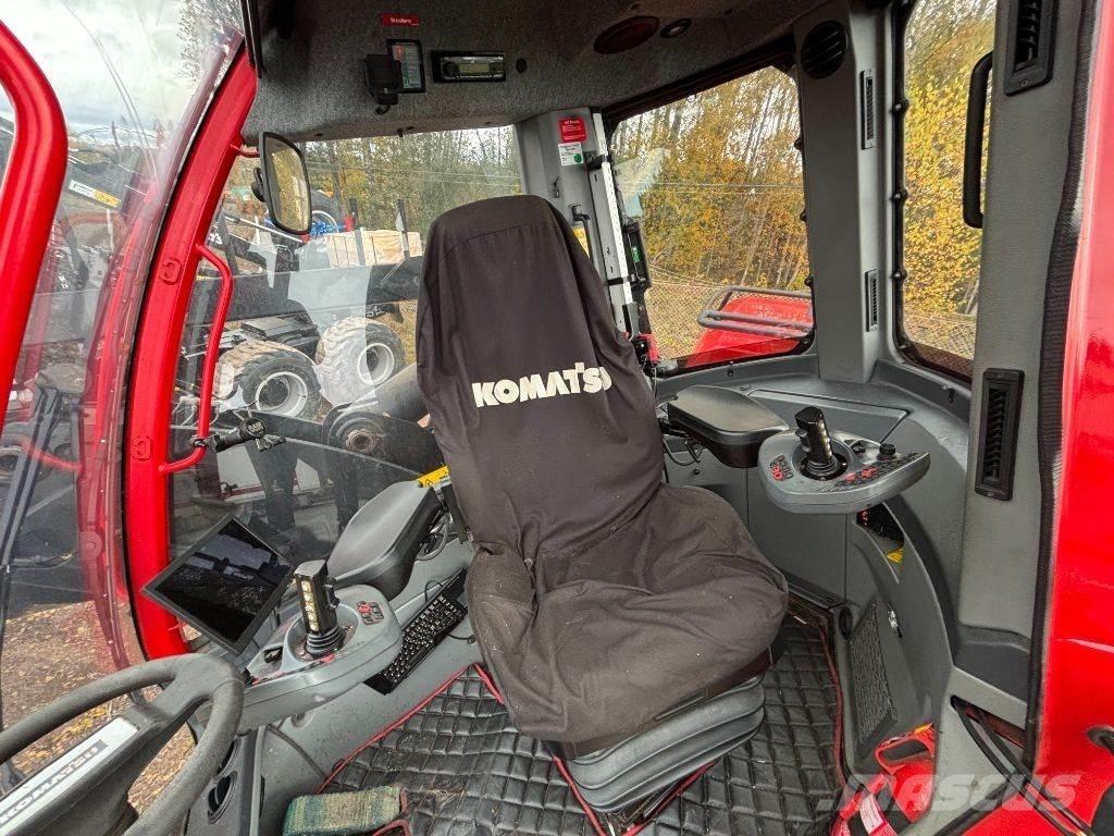 Komatsu 931XC Abbattitrici, Disboscatrici