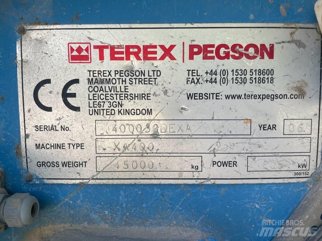 Terex Pegson XA 400 Frantoi mobili