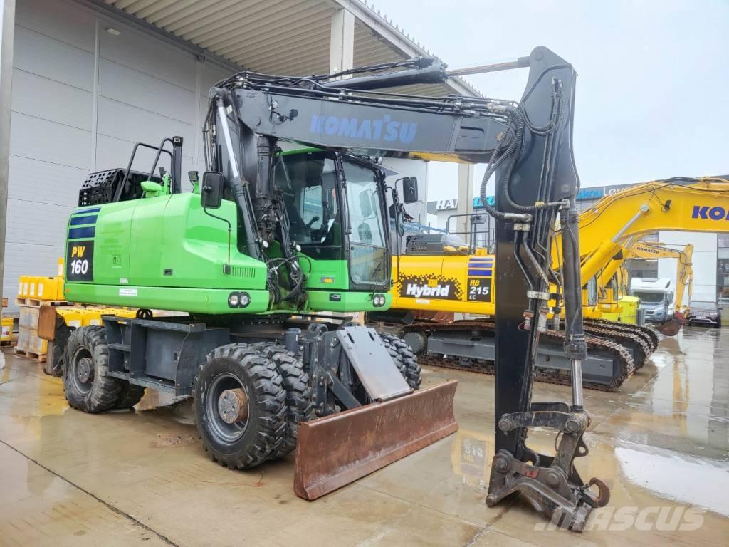 Komatsu PW 160-11 Escavatori gommati