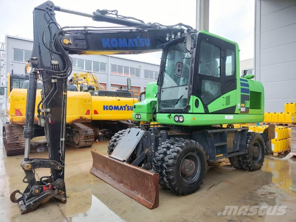 Komatsu PW 160-11 Escavatori gommati