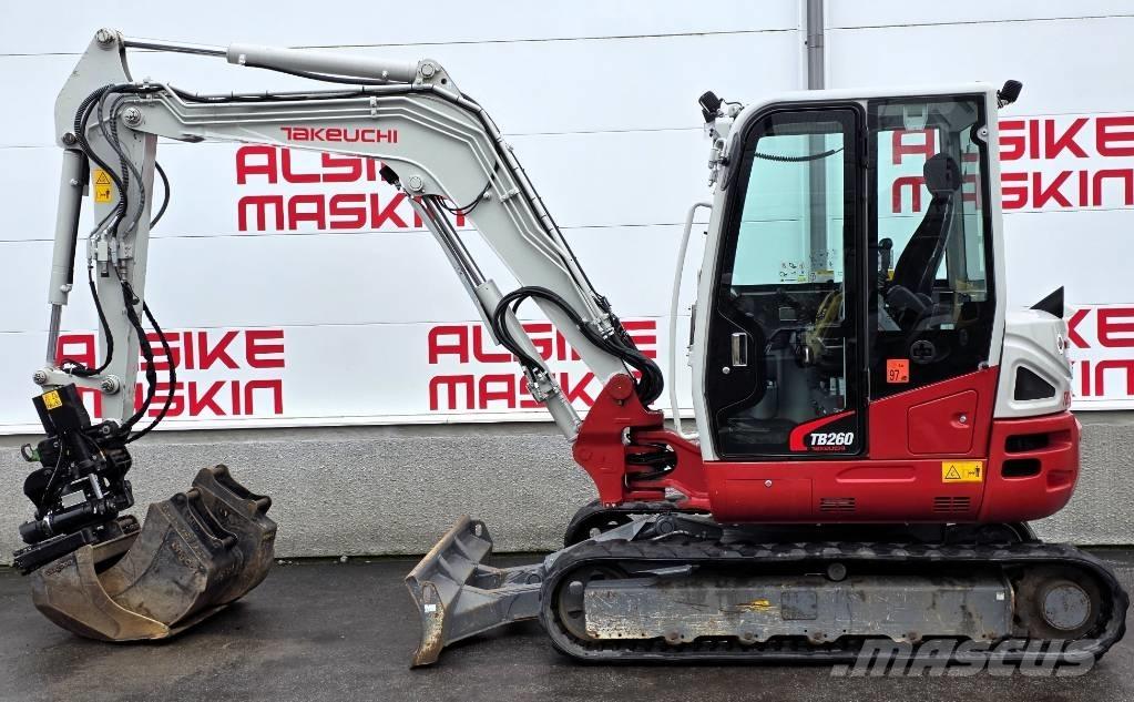 Takeuchi TB 260 Miniescavatori