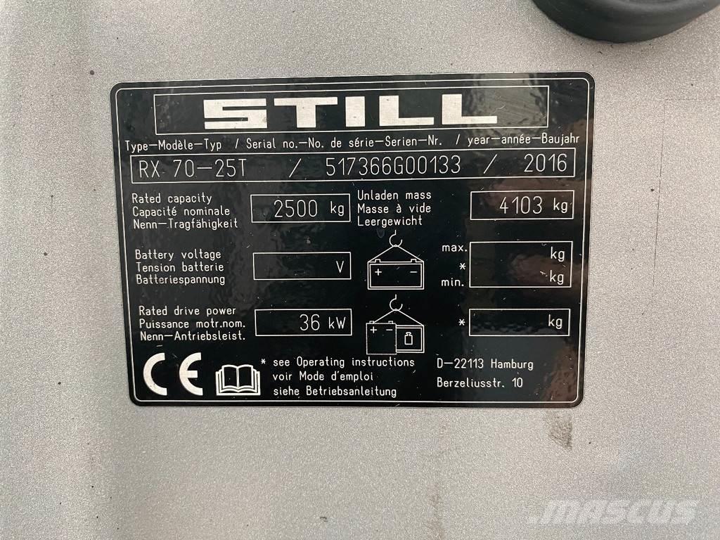 Still RX70-25T Carrelli elevatori GPL