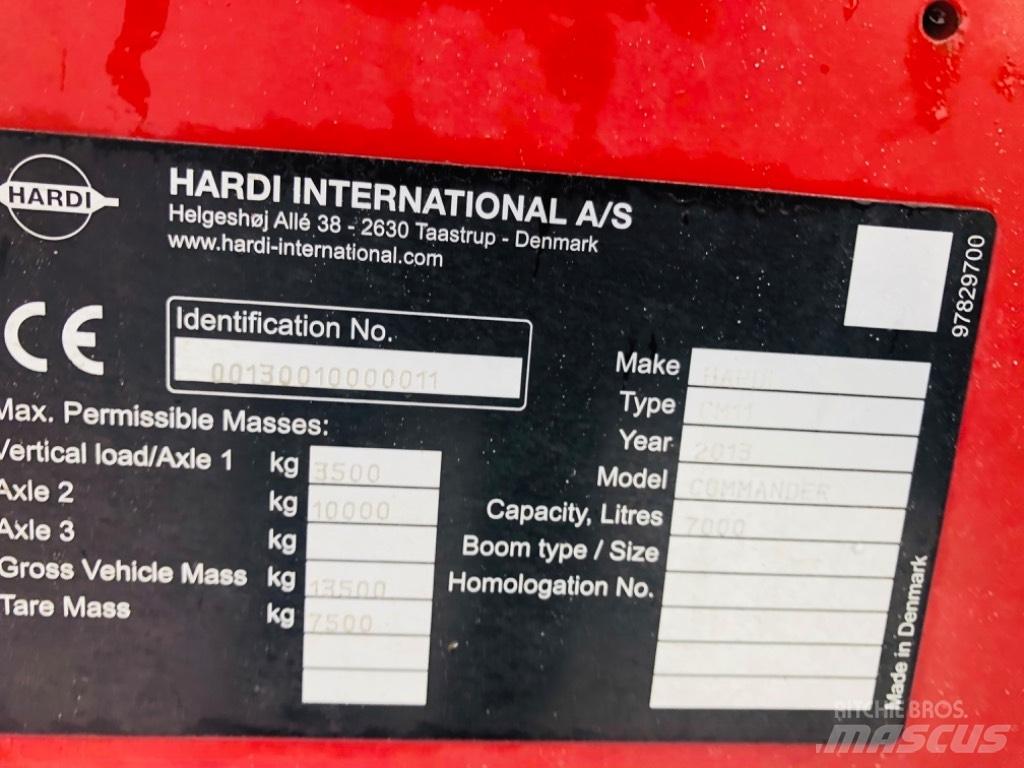 Hardi Commander 7000 Irroratrici trainate
