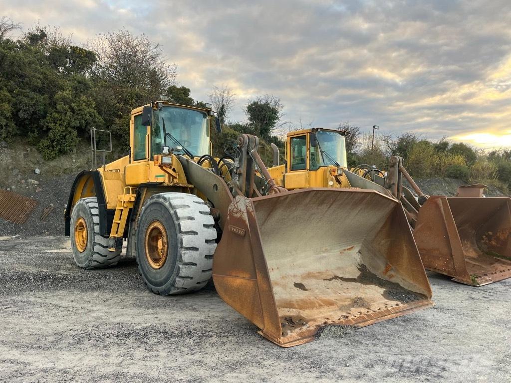 Volvo L180E Pale gommate