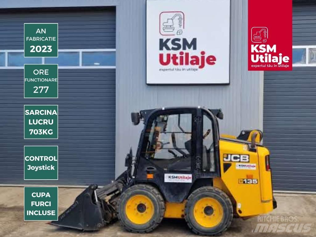 JCB 135 Mini Pale Gommate