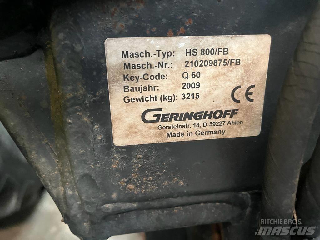 Geringhoff HS 800/FB Testate per mietitrebbie