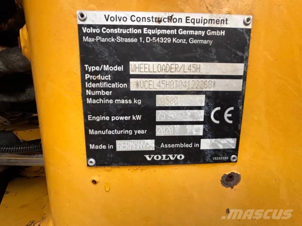 Volvo L45H Pale gommate