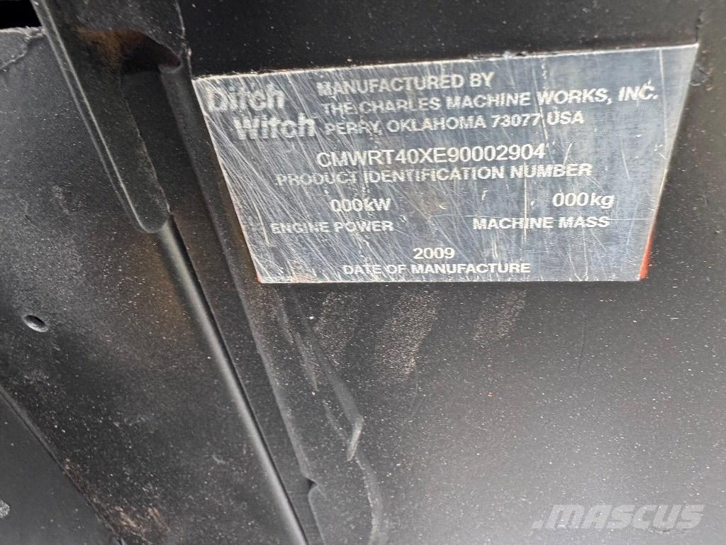 Ditch Witch RT 40 Scavafossi