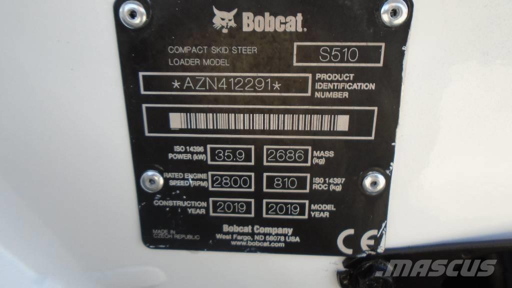 Bobcat S 510 Mini Pale Gommate
