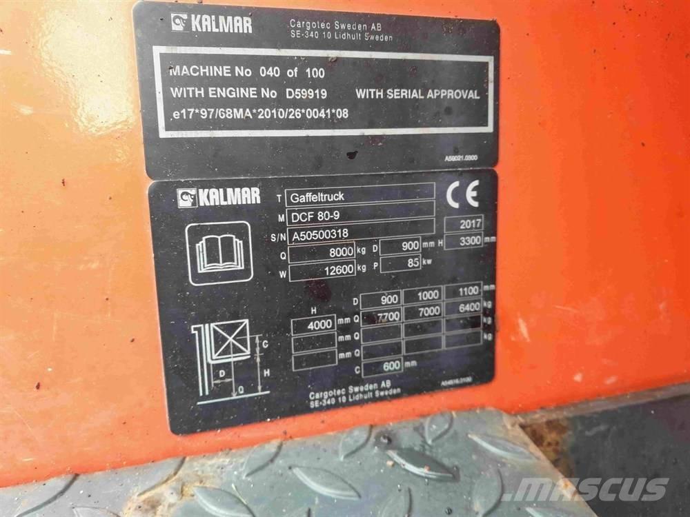 Kalmar DCF80-9 Carrelli elevatori diesel