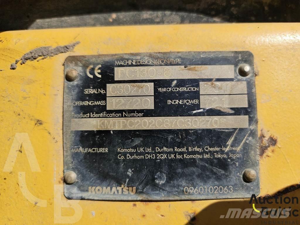 Komatsu PC130-8 Escavatori cingolati