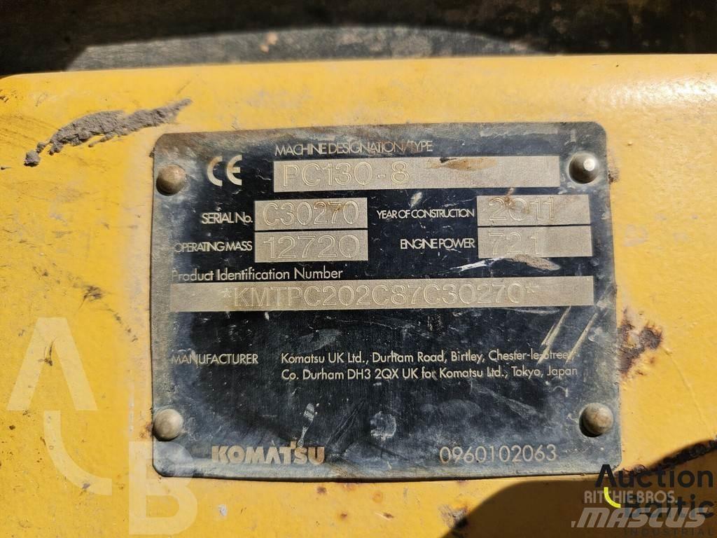 Komatsu PC130-8 Escavatori cingolati