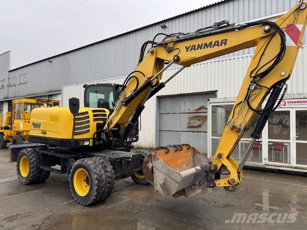 Yanmar B110W (40518) Escavatori gommati