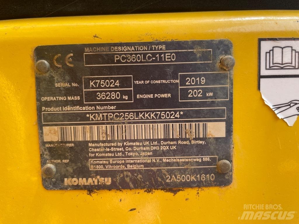 Komatsu PC 360 LC-11 Escavatori cingolati