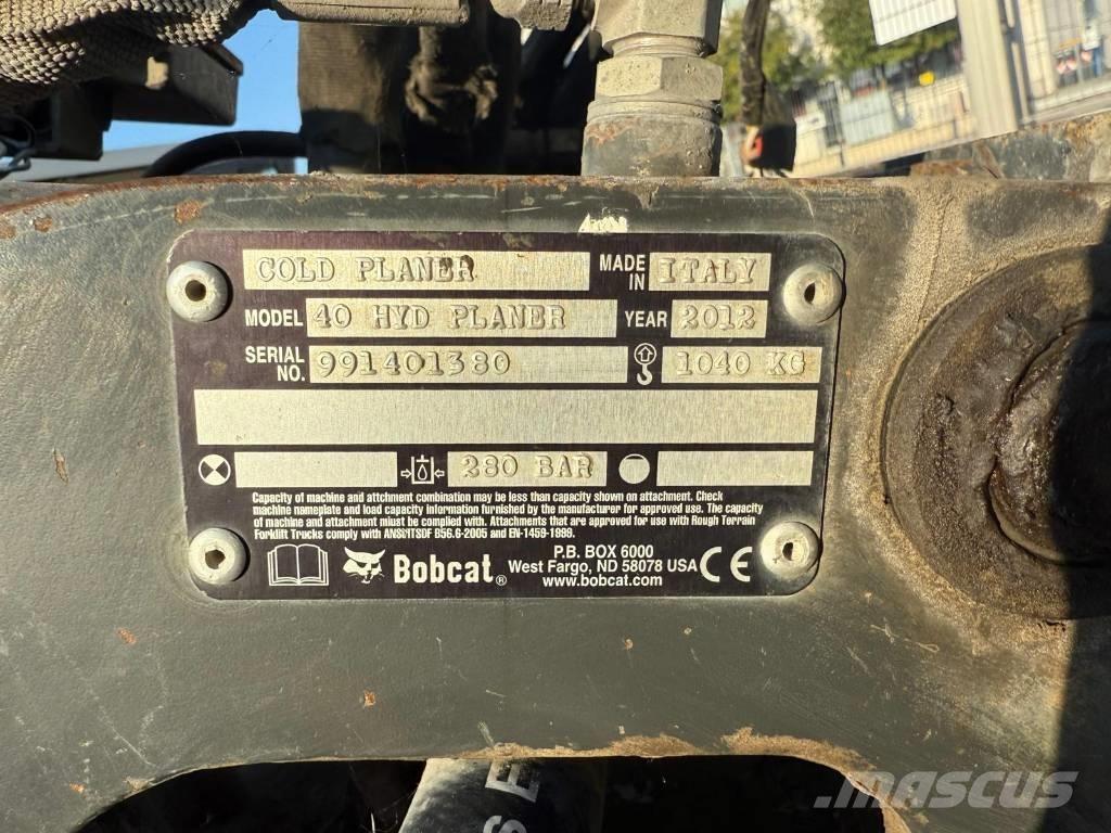 Bobcat PSL 40 Altri componenti