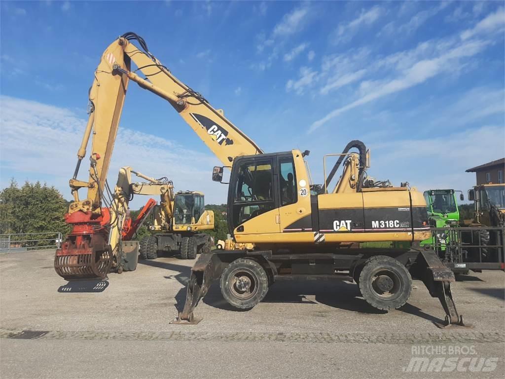 CAT M318C MH Escavatori gommati