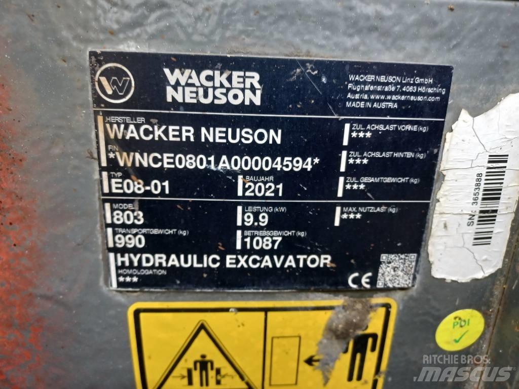 Wacker Neuson 803 Escavatori cingolati