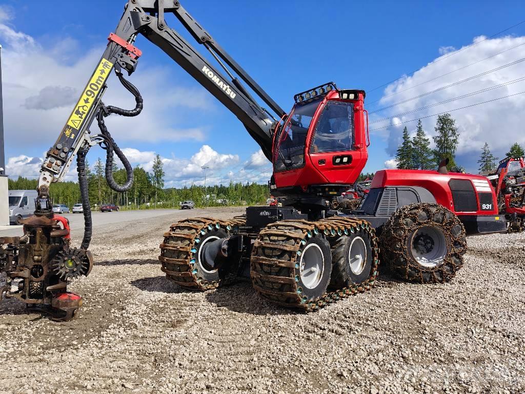 Komatsu 931 Abbattitrici, Disboscatrici