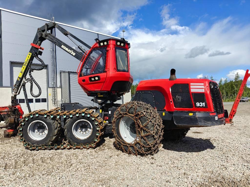 Komatsu 931 Abbattitrici, Disboscatrici