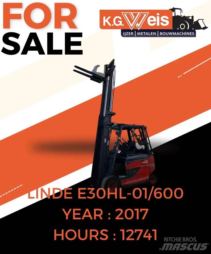 Linde E30HL01-600 Carrelli elevatori elettrici
