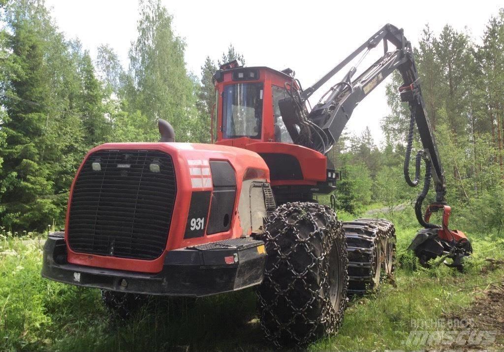 Komatsu 931 Abbattitrici, Disboscatrici
