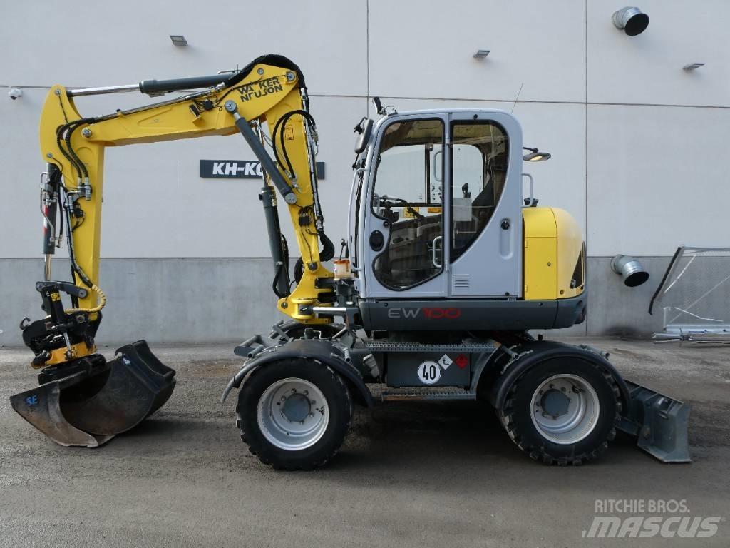 Wacker Neuson EW 100 Escavatori gommati