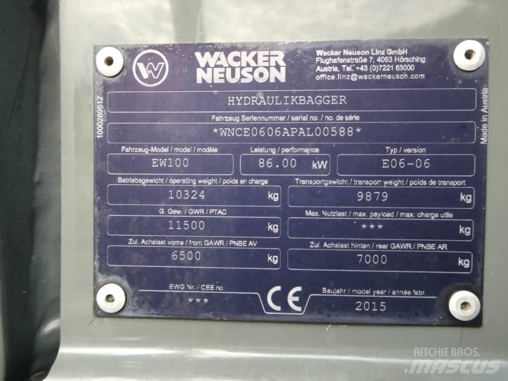 Wacker Neuson EW 100 Escavatori gommati