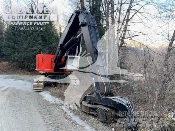 Madill 4000 Caricatronchi con base su rimorchio