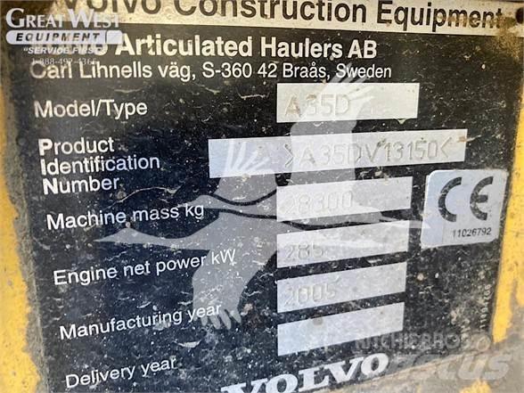 Volvo A35D Dumpers articolati