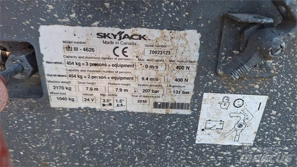 SkyJack SJIII4626 Piattaforme a pantografo