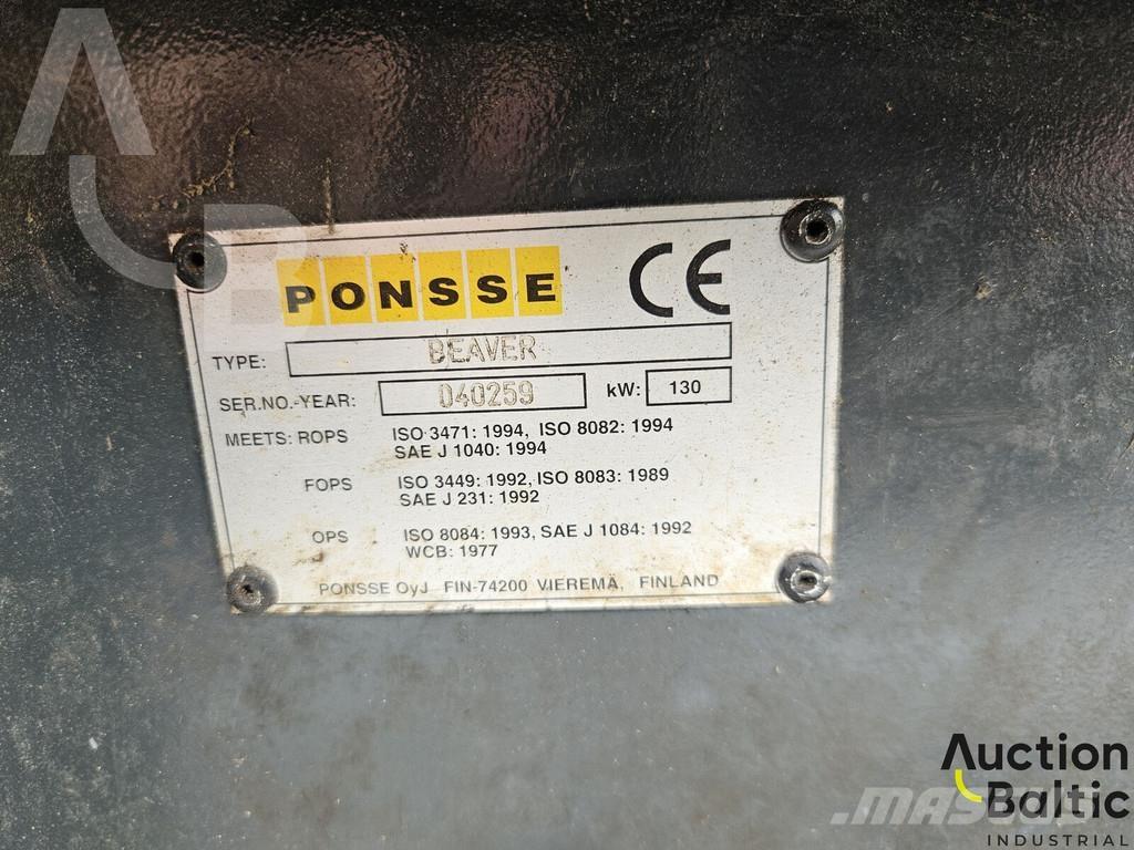 Ponsse Beaver Abbattitrici, Disboscatrici