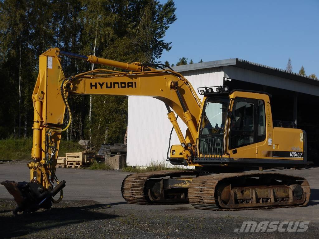 Hyundai R 180 LC-7 Escavatori cingolati