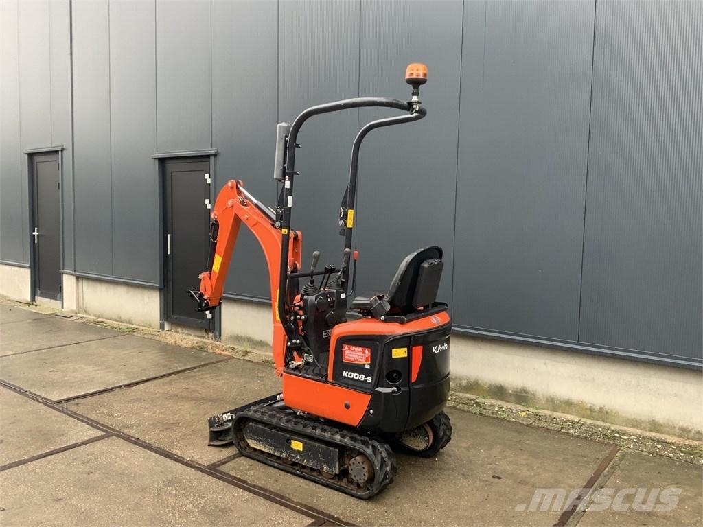 Kubota K 008-5 Miniescavatori