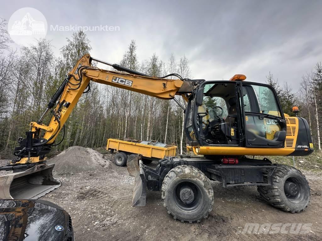 JCB JS 145 W Escavatori gommati
