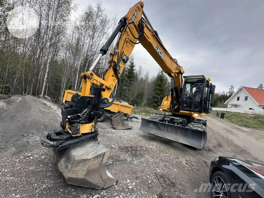 JCB JS 145 W Escavatori gommati