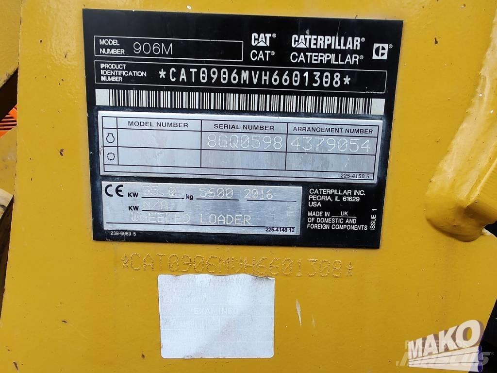 CAT 906 M Pale gommate
