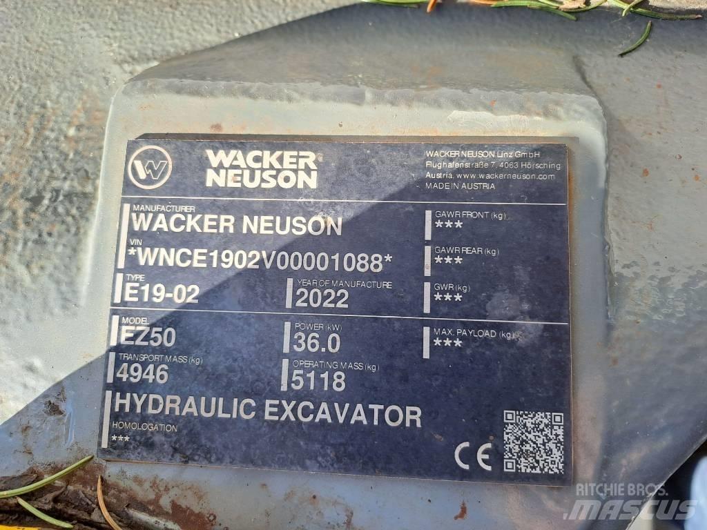 Wacker Neuson EZ50 Escavatori cingolati