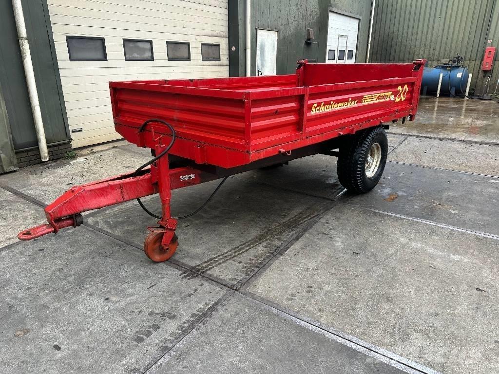  Kiepwagen 4t Rimorchi ribaltabili