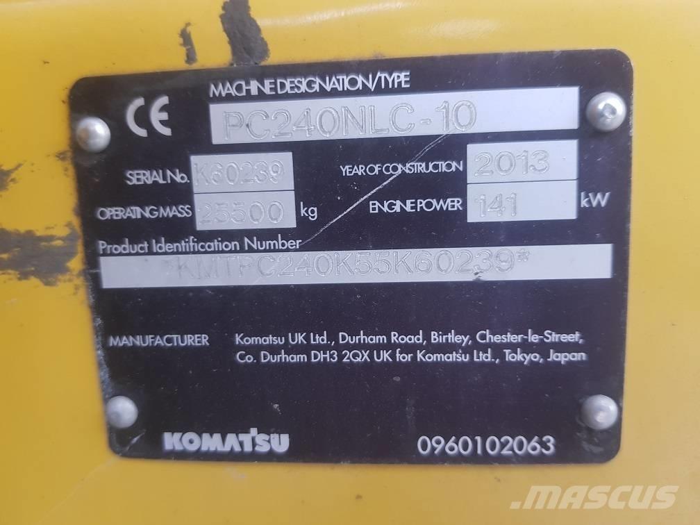 Komatsu PC240NLC-10 Escavatori cingolati