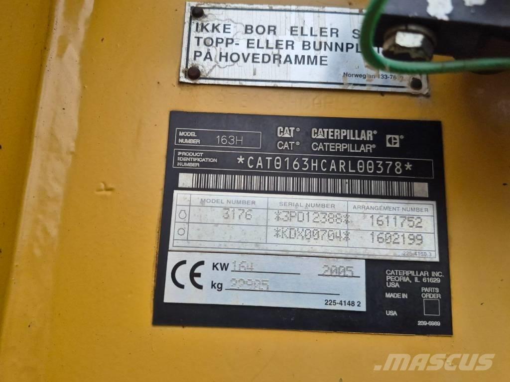 CAT 163 H Motorgraders