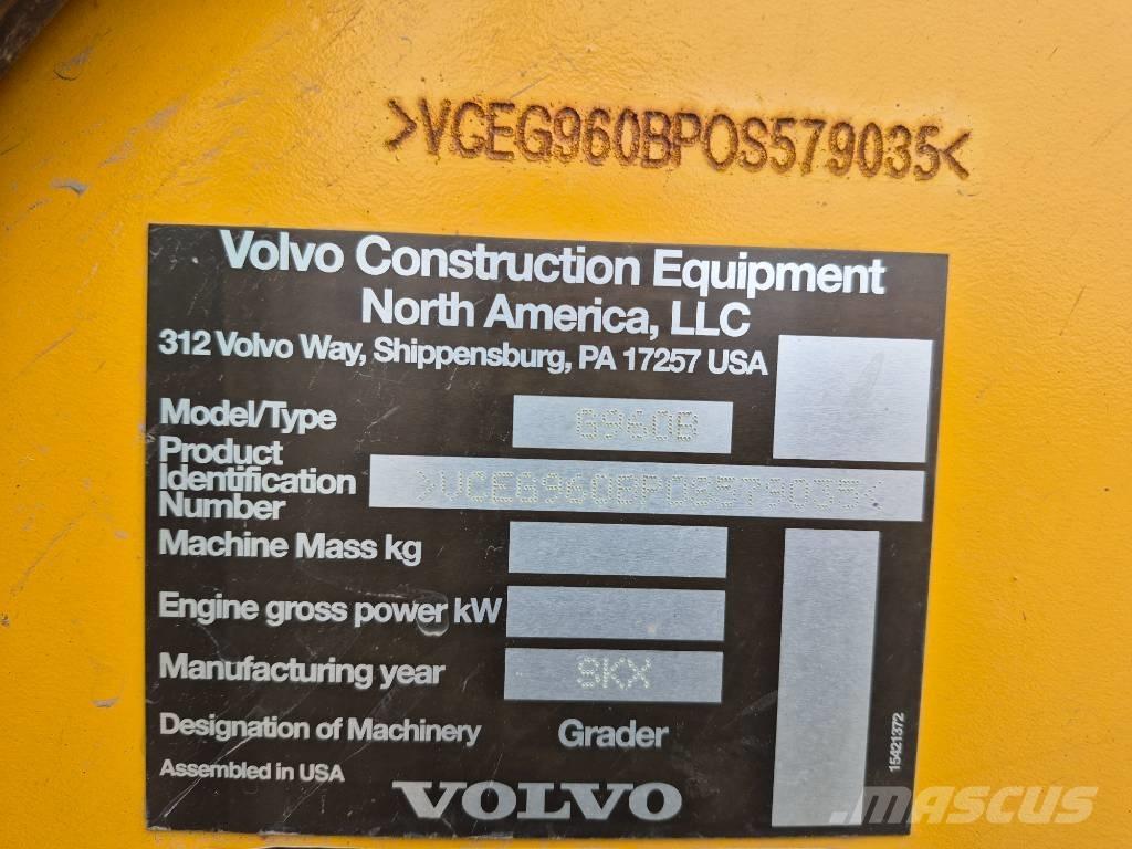 Volvo G 960B Motorgraders