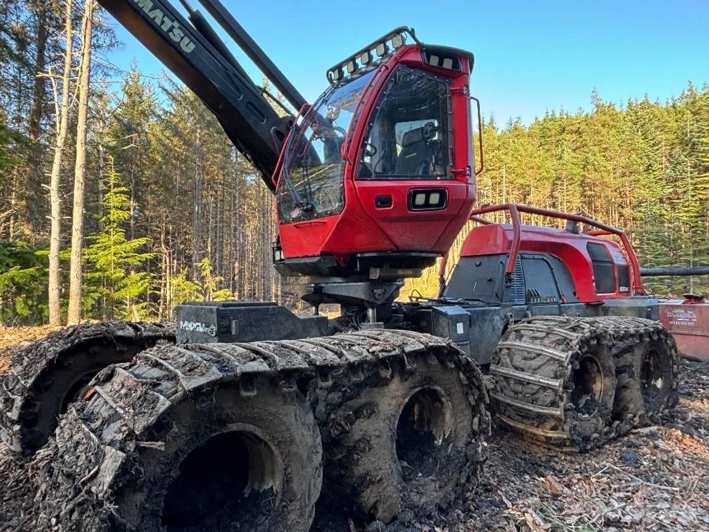 Komatsu 931XC Abbattitrici, Disboscatrici