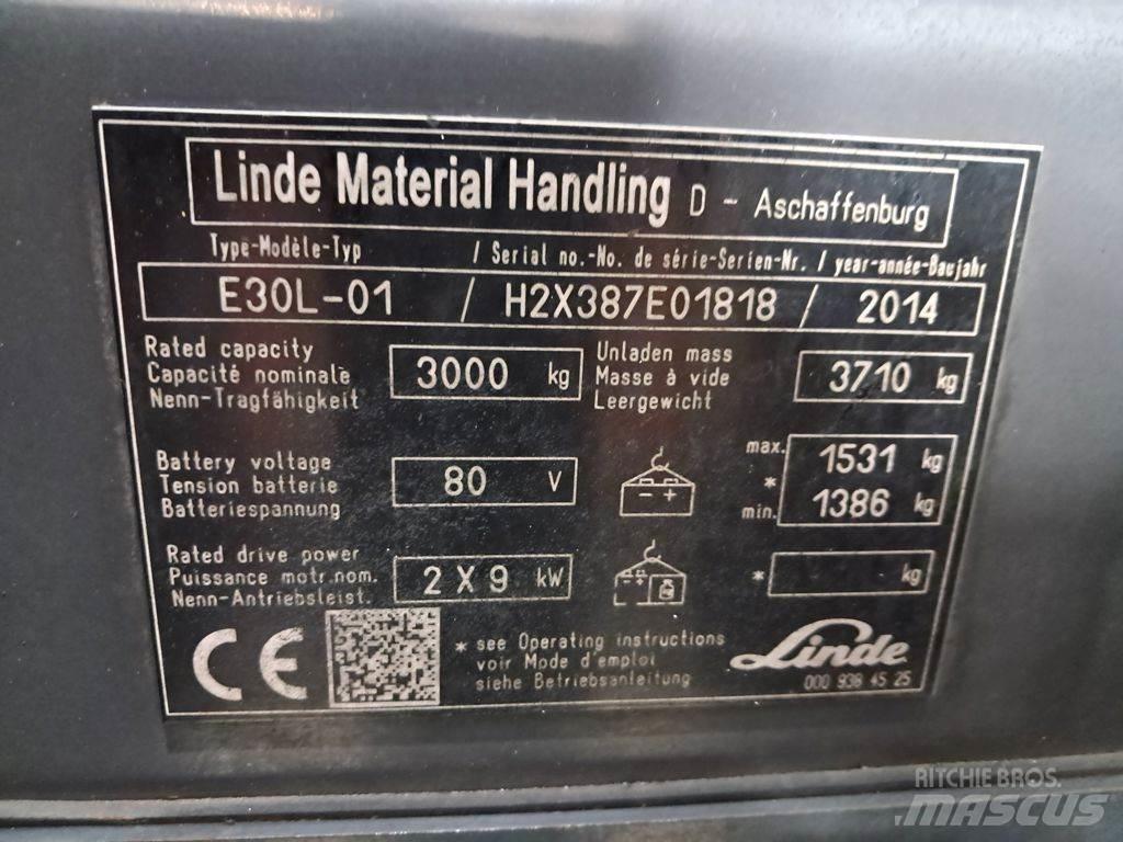 Linde E30L-01 Carrelli elevatori elettrici