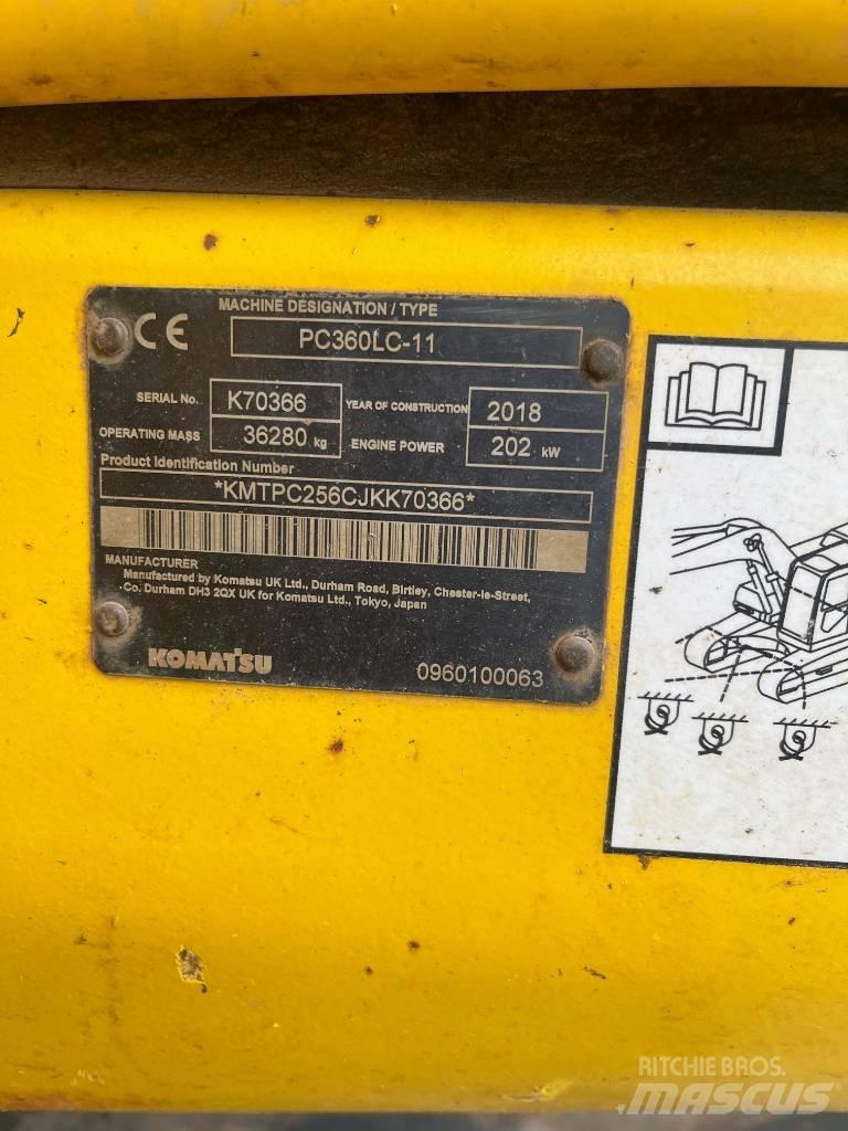 Komatsu PC360LC-11 Escavatori cingolati