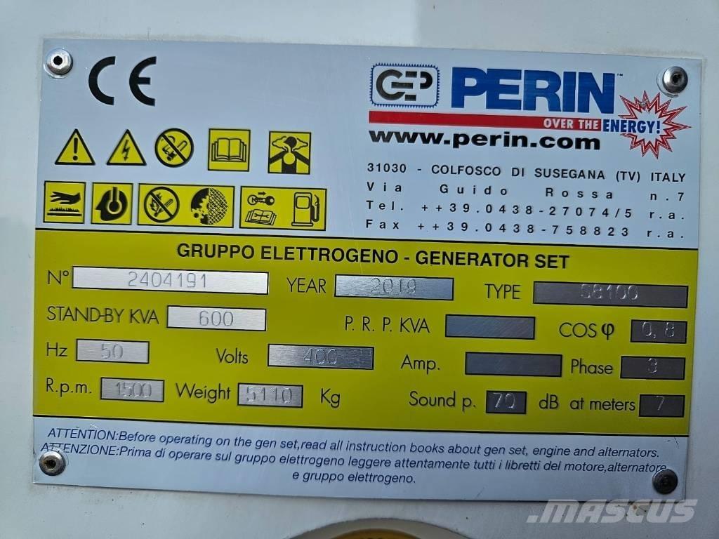  PERIN GEPI 600E Generatori diesel