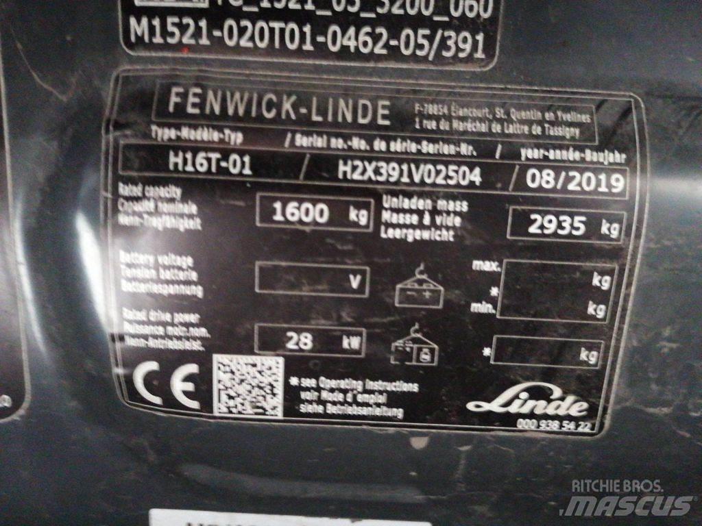 Linde H16T-01 Carrelli elevatori GPL