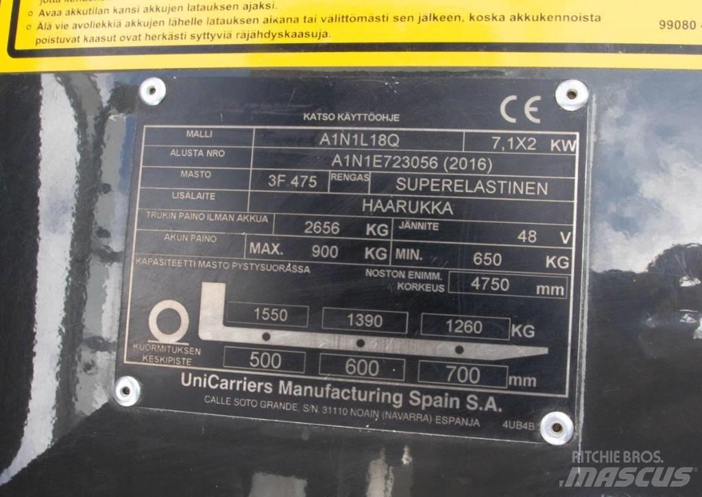 UniCarriers A1N1L18Q Carrelli elevatori elettrici