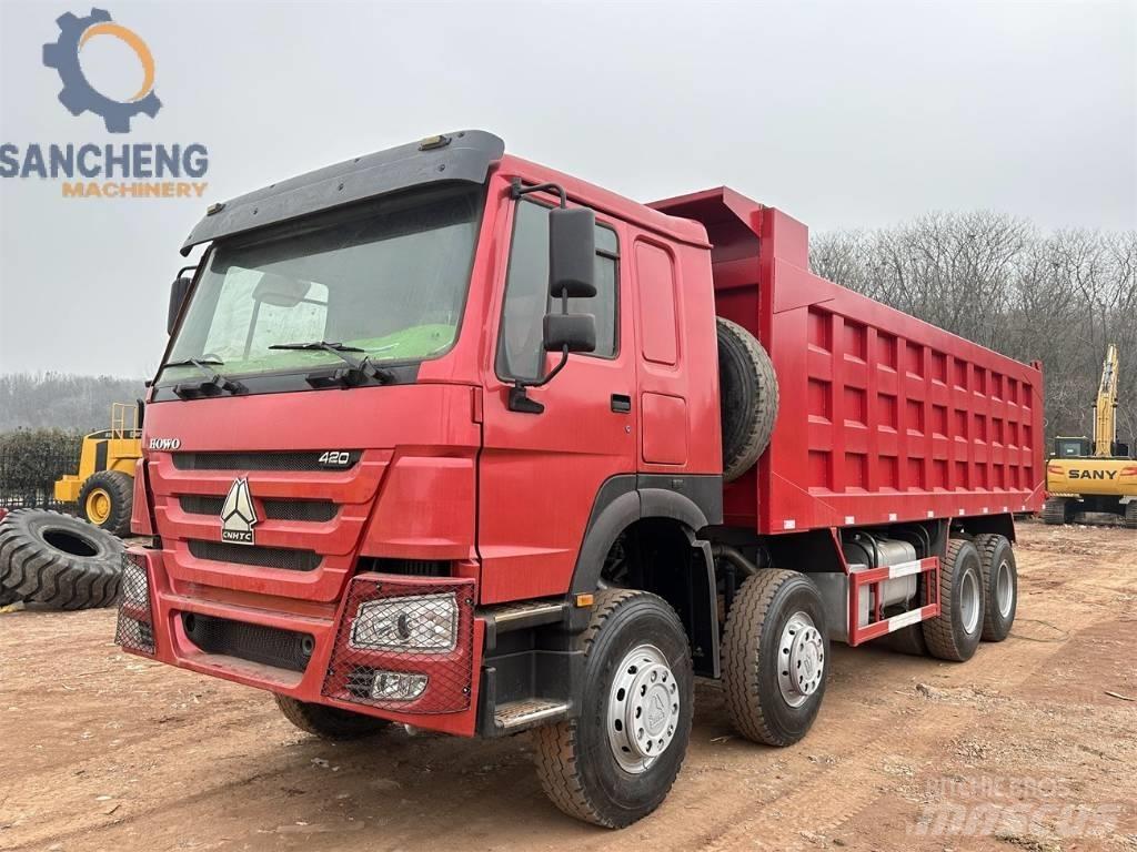 Howo 420HP Camion ribaltabili