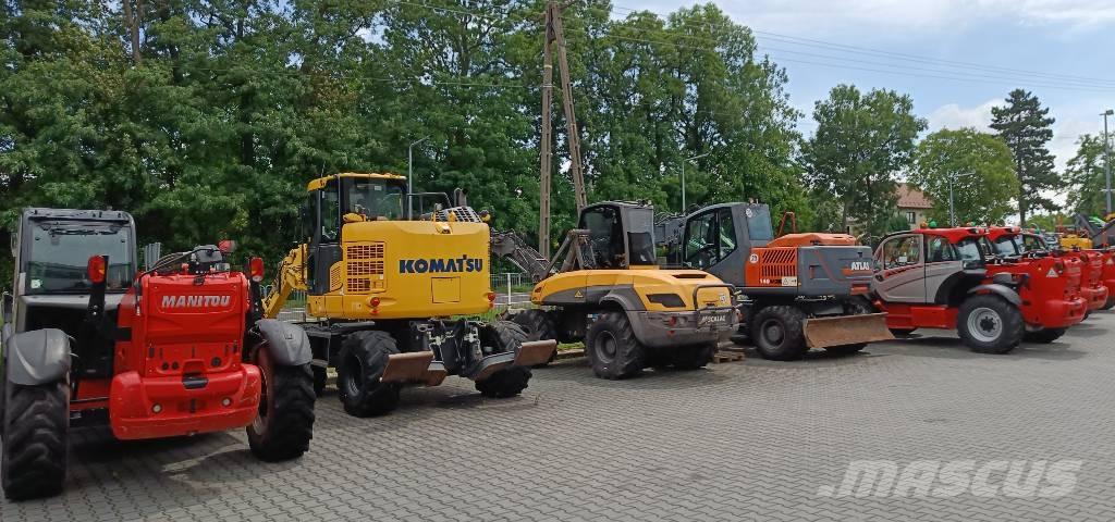 Atlas 140 W Escavatori gommati